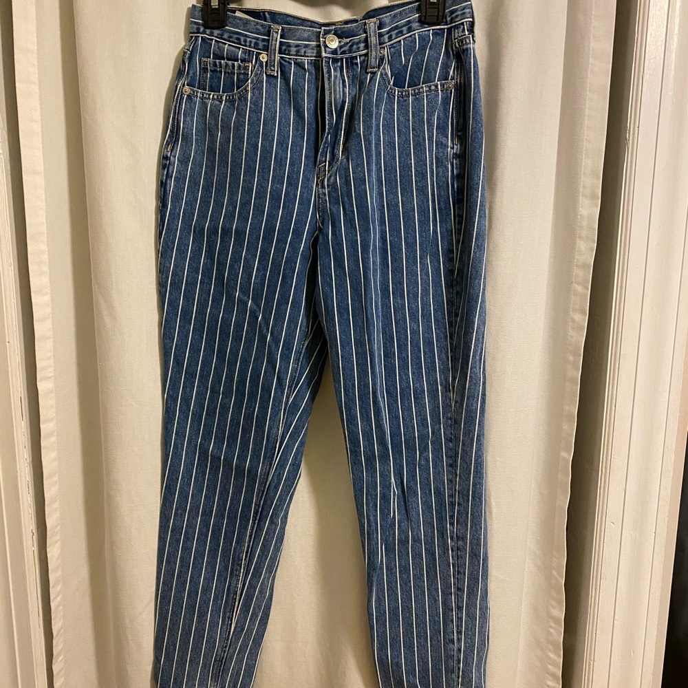 Striped Jeans